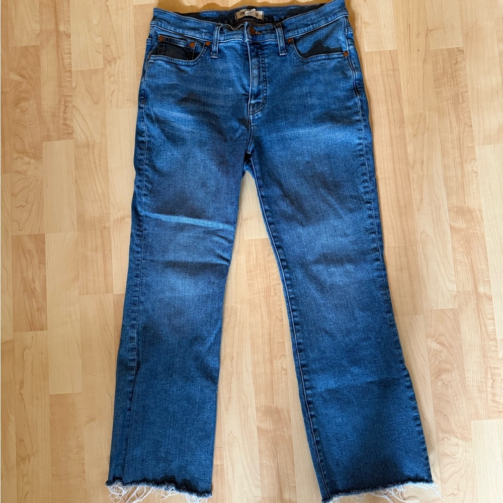 Madewell Mid Rise Kick Out Jeans